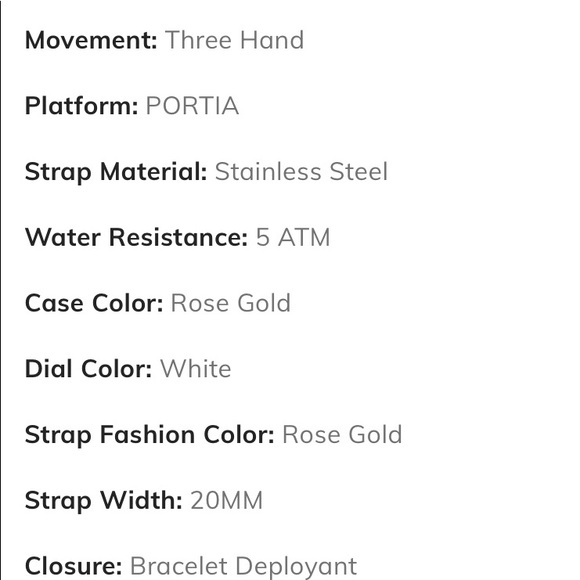 Michael Kors Rose Gold Portia Watch - Picture 9 of 9